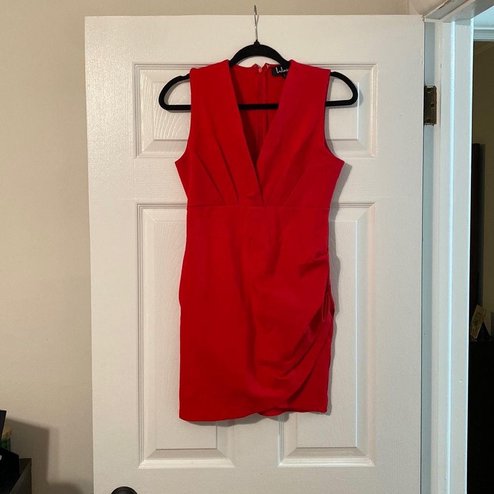 Red dress